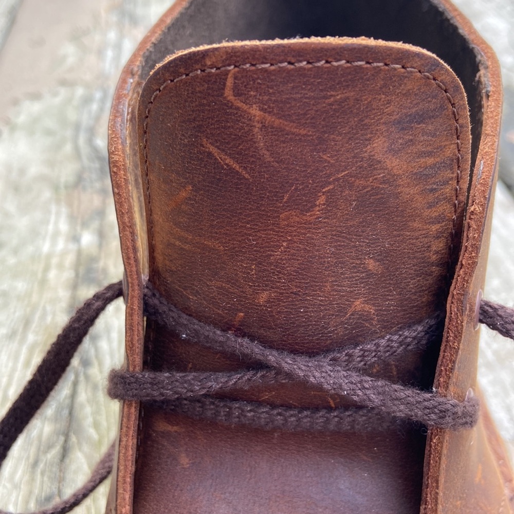 Clark’s Men’s Desert Brown Leather Chukka Shoe/Boot Size 8 Stylish, Gently Worn - Picture 9 of 17
